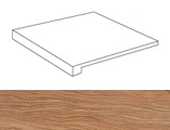 Etic Ulivo Scalino Angolare SX (ANCX) 22,5x22,5 Керамогранит