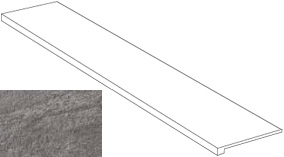 Brave Grey Scalino 33x150 (A1ZQ) Керамогранит
