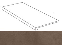Dwell Brown Leather Scalino 33x60 (A1K0) Керамогранит