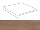 Etic Noce Scalino Angolare SX (ANCZ) 22,5x22,5 Керамогранит