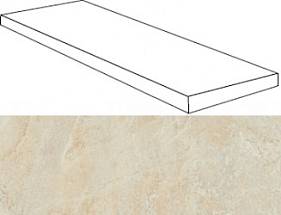 Force Ivory Scalino Ang SX 33x120/Форс Айвори Ступень Угловая Левая 33х120 (620070001018)