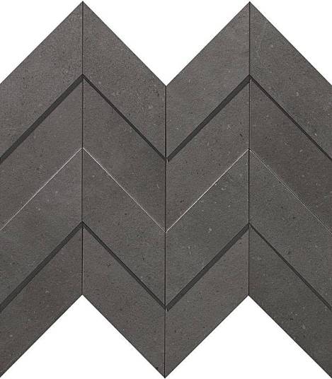 Dwell Smoke Chevron 3D (A1DP) Керамогранит