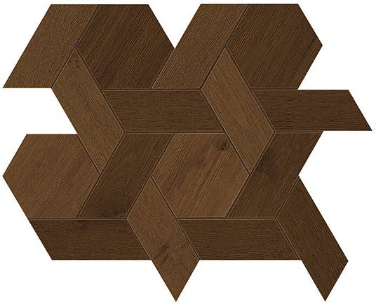 Heartwood Moka Mansion Weave 34,6x40 (AOYJ) Керамогранит
