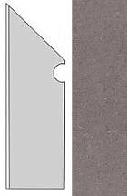 Kone Grey Battiscopa Sag.Sx. (AUO2) 7,2x30 Керамогранит