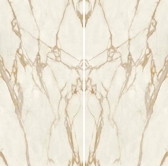 Керамогранит Calacatta Gold Bookmatch Silk - 12mm ST