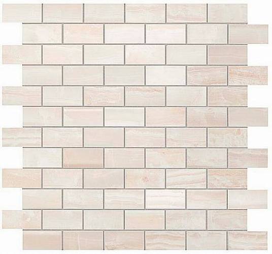 S.O. Pure White Brick Mosaic 30,5х30,5/С.О. Пьюр Вайт Брик Мозаика 30,5х30,5 (600110000202)