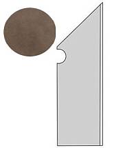 Dwell Brown Leather Battiscopa Sag. DX (A1LO) Керамогранит
