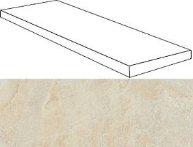 Force Ivory Scalino Ang SX 33x60/Форс Айвори Ступень Угловая Левая 33х60 (620070001030)