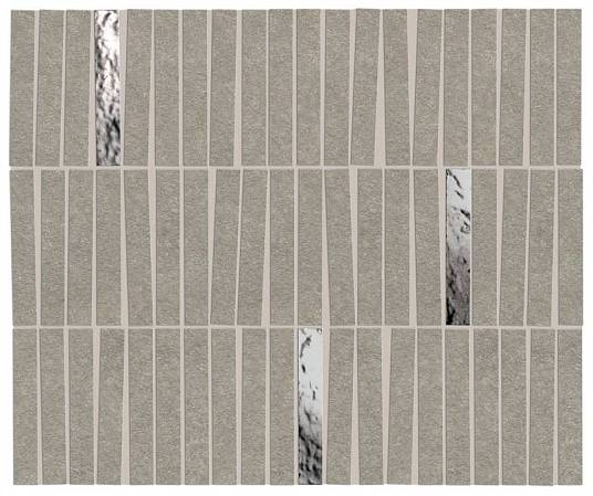 Boost Mineral Grey Mosaico Domino Lux (AIHI) Керамогранит