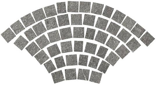 Dolmen Pro Grigio Coda di Pavone Grip (A02T) 53,2x102,8 Неглазурованный керамогранит