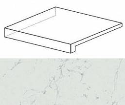 Marvel Carrara Pure Scalino Ang. Sx (ATEC) 33x33 Керамогранит