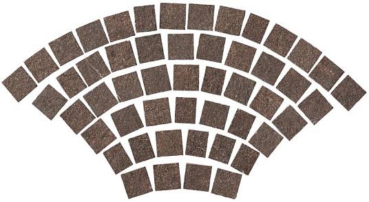 Dolmen Pro Rosso Coda di Pavone Grip (A02U) 53,2x102,8 Неглазурованный керамогранит