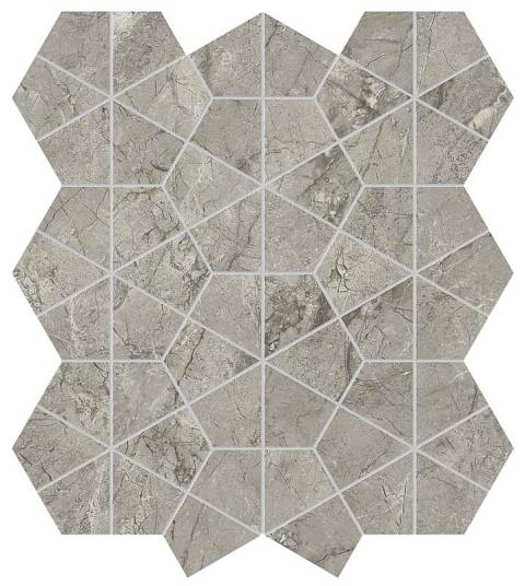 Marvel Meraviglia Silver Majestic Hexagon Lapp. (AJQ0) керамогранит
