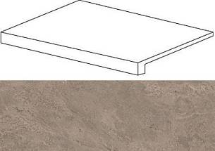 Force Grey Scalino Frontale 33x60/Форс Грей Ступень Фронтальная 33х60 (620070001024)