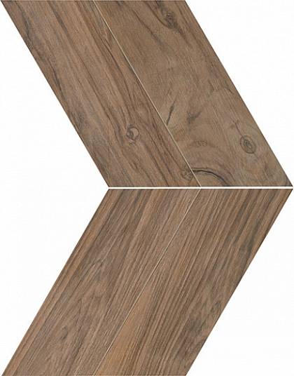Etic Noce Hickory Chevron A+B (AWV9) 35x34,5 Керамогранит