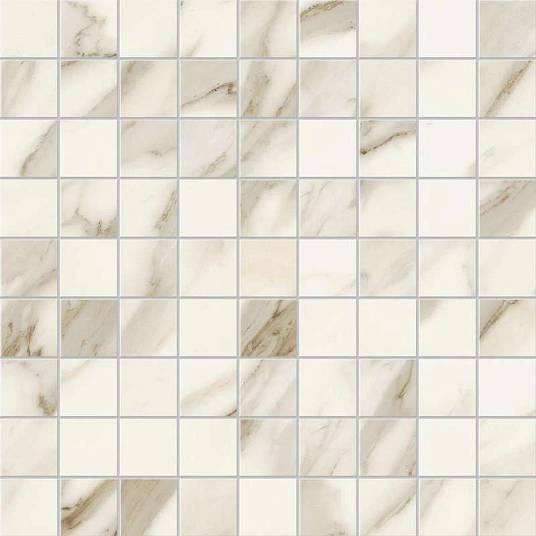 Marvel Meraviglia Calacatta Bernini Mosaico (AJP9) керамогранит